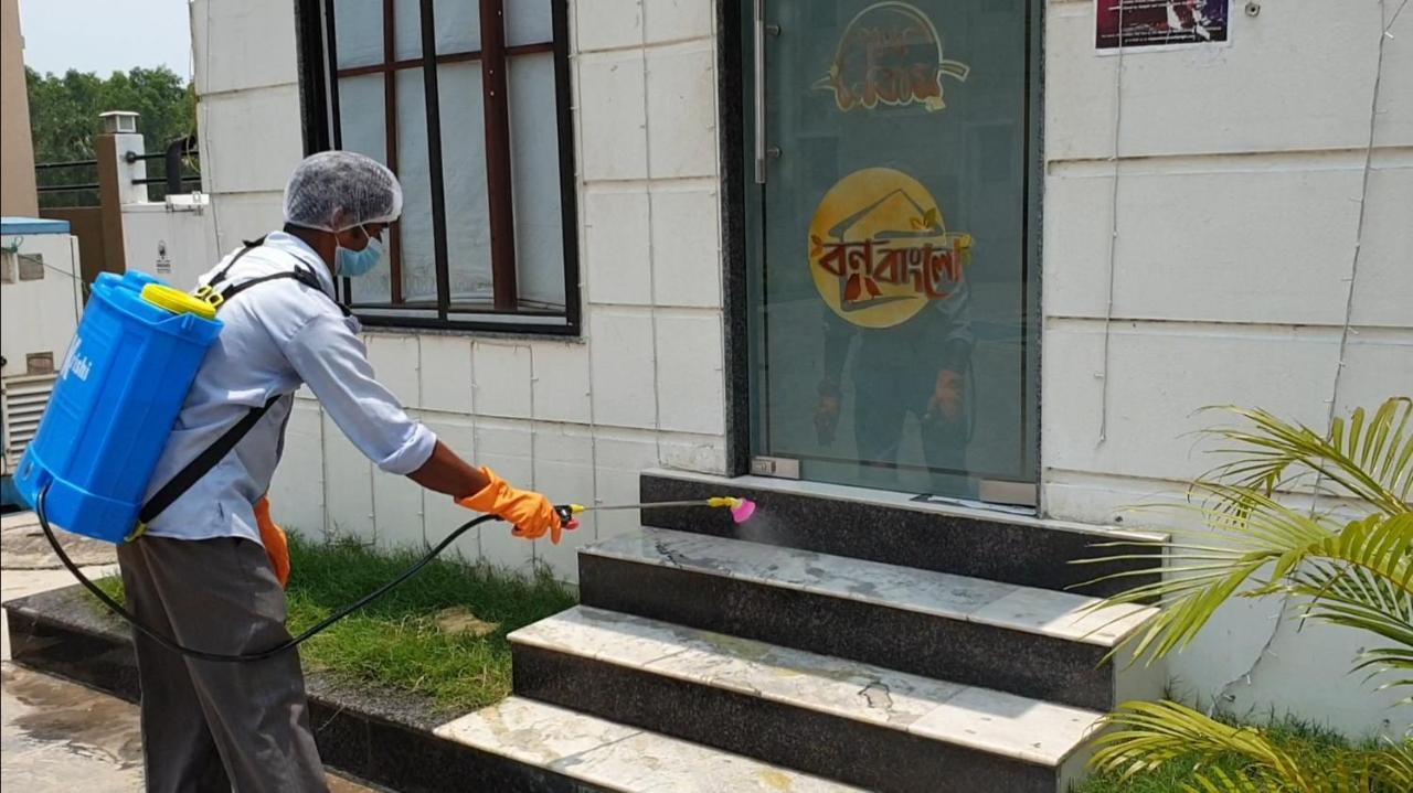 Panthashala Santiniketan Hotell Sri Niketan Exteriör bild